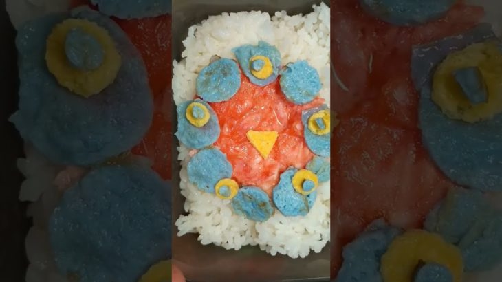 ダイエットキャラ弁🤣#ミャクミャク#キャラ弁#ダイエット#手作り#shorts