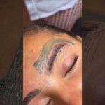 trending eyebrow  wax #shorts #aryasainiaschannel madhu makeover beauty point