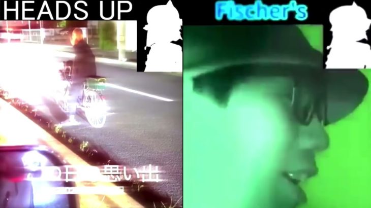 老チャリ注意おじさんvs フィッシャーズ ボイパ対決 Bad Apple!!