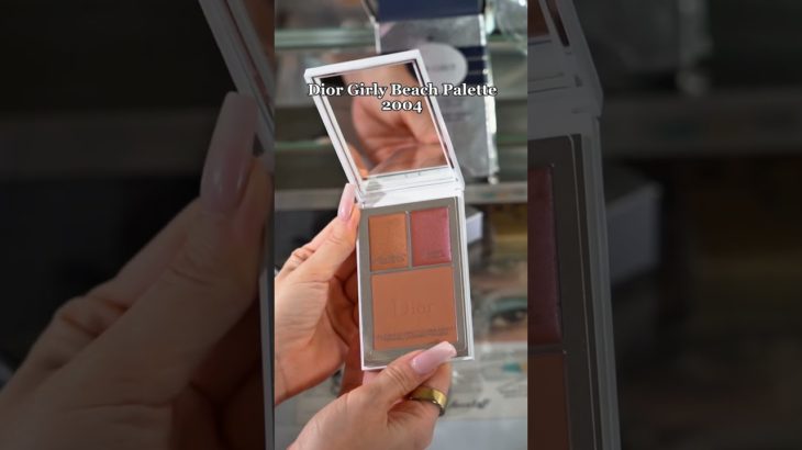 2004 Dior girly makeup palette unboxing #vintage #beauty #makeuptutorial #makeup #unboxing #mua #fyp