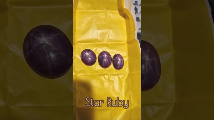A natural beauty you can’t miss – Star Ruby with its six-ray star shine Known as the “Gem of Passion