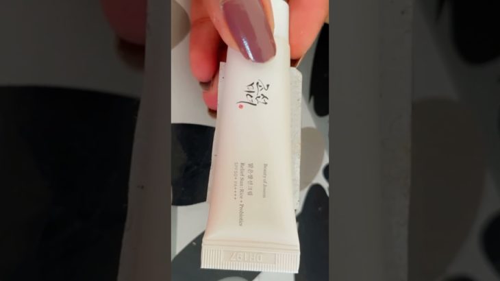 Beauty of Joseon Sunscreen spf50+ Unboxing Review | Viral Korean Sunscreen for Indian Skin #shorts