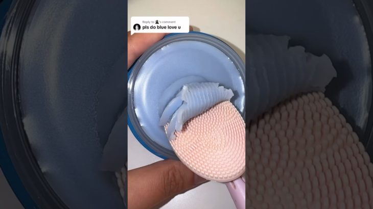 Blue skincare routine 💙 #skincare #skincareroutine #skin #beauty