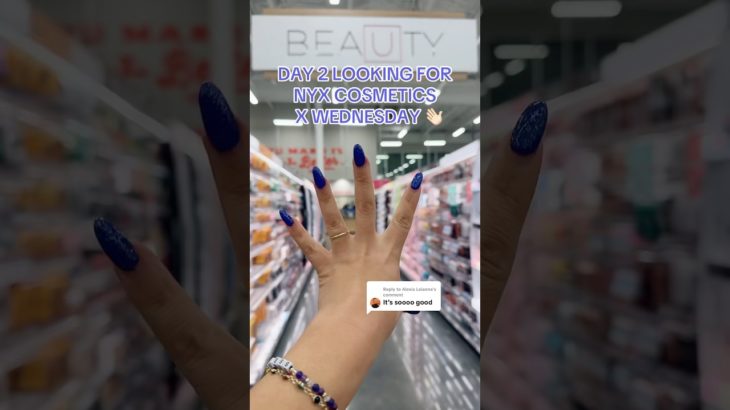 Day 2 Nyx cosmetics XWednesday collection #nyxcosmetics #nyxcosmeticsxwednesday #wednesday #beauty