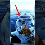 He took his pet underwater?😱