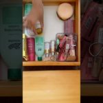 Intense beauty drawer cleaning #reorganisation #tidy #clean #neat #viralvideo