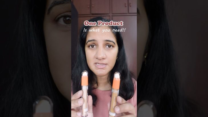 Just one product to cover dark circles 💄 Beauty People Concealer #shorts #beautypeople