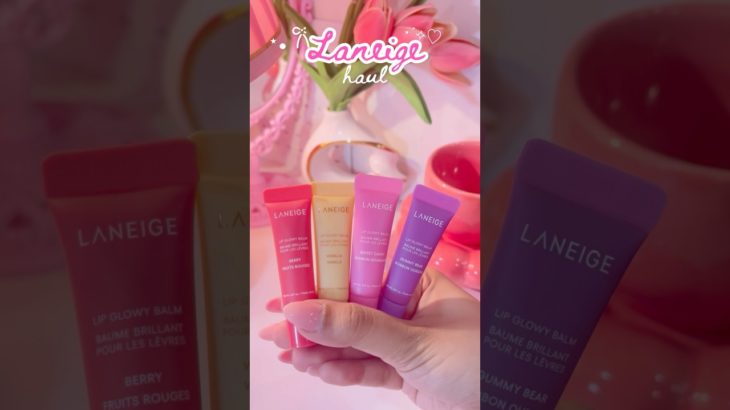 LANIEGE HAUL🍓#makeup #beauty #korean #skincare #fyp #cute #explore #shorts
