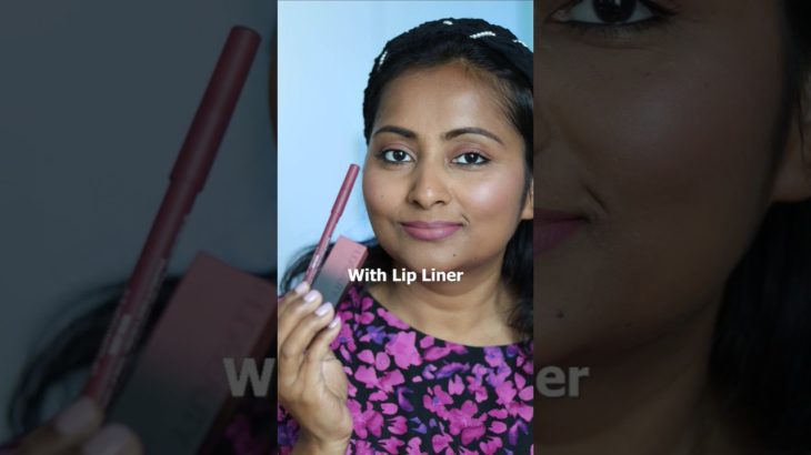 Lip Liners can fix everything! Huda Beauty Wedding Day & Berry Rose Liner. #shorts #lipstick #makeup
