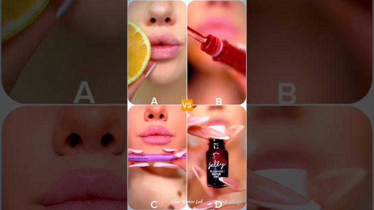 Lipstick 💄 Lovers Select Best One.1️⃣🆚2️⃣🆚3️⃣🆚4️⃣#shortvideo #short #beauty #viral#viralvideo