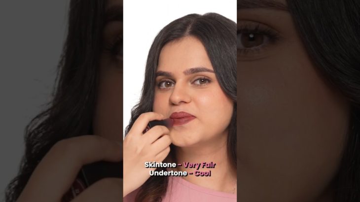 Lipstick Shade that suits every skintone – Brandy Harrington |Swiss Beauty Cosmetics #lipstickswatch