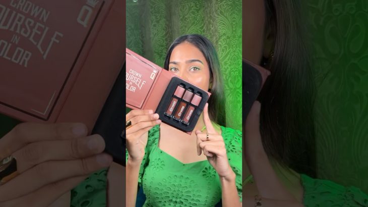 Mars Cosmetics Queen Of Mattes Brown Lipsticks #marscosmetics #brown #lipstick #shorts #beauty