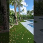 PET-FRIENDLY TURF & CLUSIA BUSHES INSTALLED AT NEW HOME IN PALM BEACH GARDENS