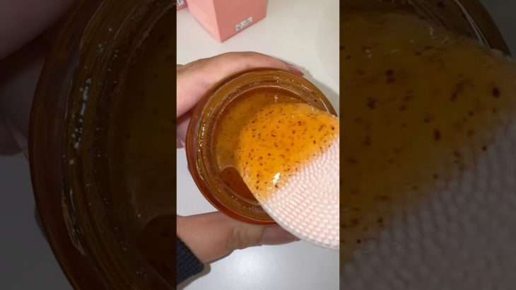 Peach skincare routine 🍑 #skincare #skincareroutine #skin #beauty