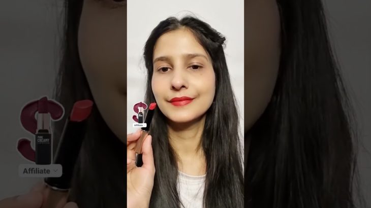 Top 5 Swiss Beauty Lipsticks under ₹399! 💄👀 Which one will you try?🤔 #LipstickLove #SwissBeauty #fyp