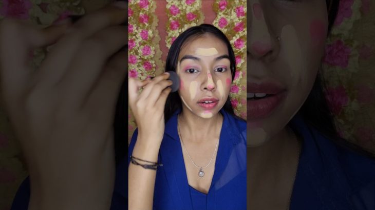 Trying Viral Korean/Chinese Makeup Hack #makeuphack #makeup #beauty #viralhacks #youtubeshorts