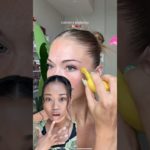 フルーツでフルメイクはできる？🙃🙃　#黒人ミックス #黒人ハーフ #makeuptutorial