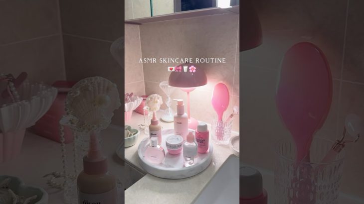 #skincareroutine #asmrsounds #selfcare #beauty #thatgirl #aesthetic #glassskin #skincare #asmr #fyp