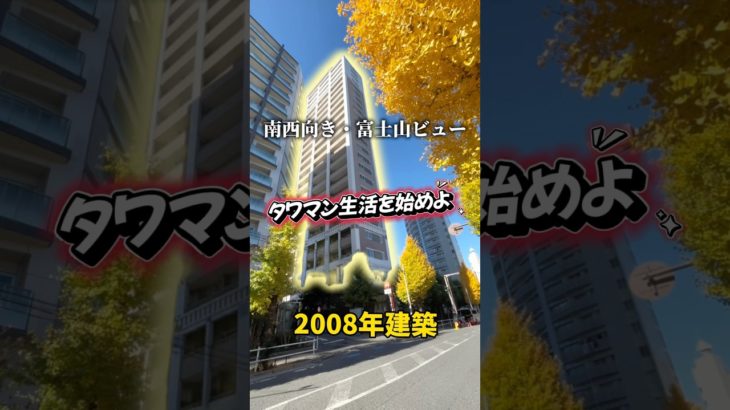 【仲介手数料無料】新宿駅徒歩圏内・ペットと住める、無料ジム付きのタワマンを内見！