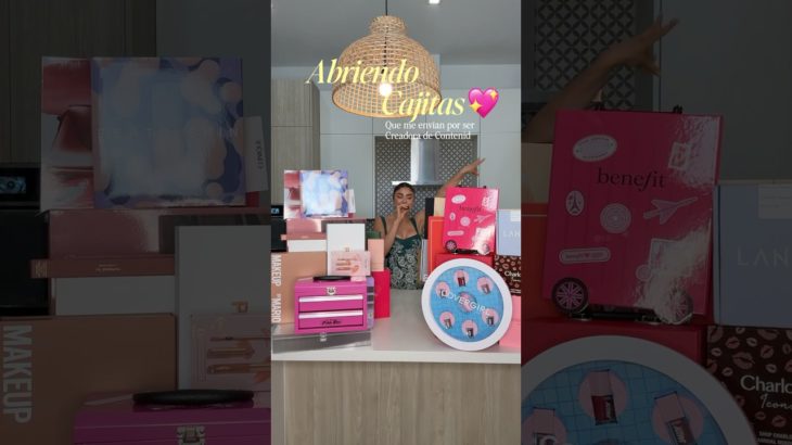 Abriendo cajitas de MUCHO MAKEUP! 💄 #unboxing #prpackage #haul #compras