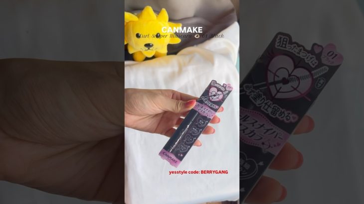 Canmake curl sn1per mascara 01 black #shorts #キャンメイク