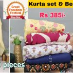 Huge Amazon Kurta set & Beauty Haul | AMAZON Great Freedom Festival Sale | Cotton Kurtis