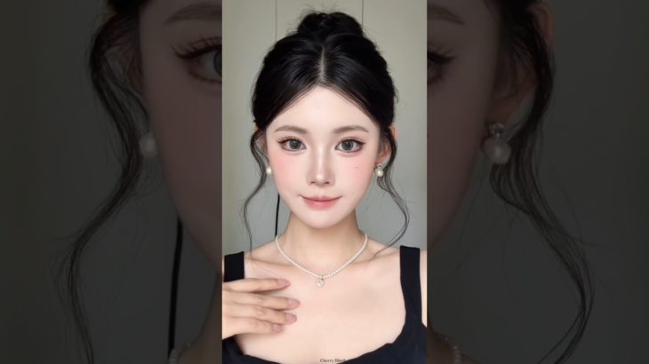 Korean Beauty tutorial🐻🎀#makeuptutorial#メイク#妆容#dailymakeup#beauty#메이크업 #makeupartist #kmakeup