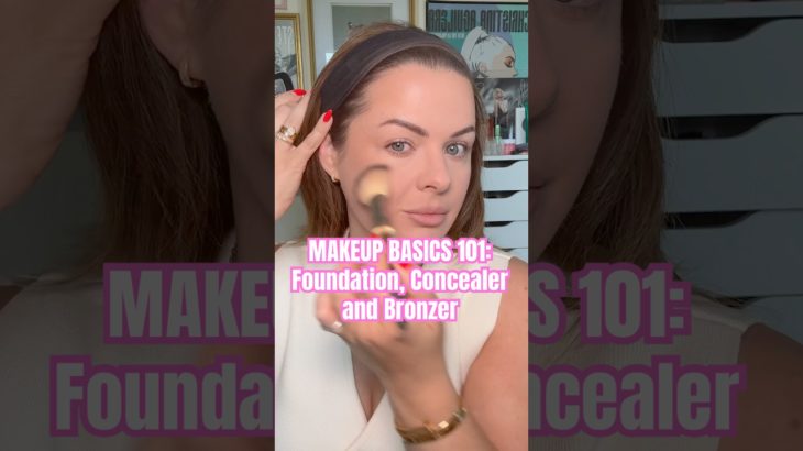 MAKEUP BASICS 101: Foundation, Concealer, Bronzer #makeupforbeginners