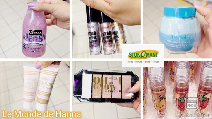 STOKOMANI ARRIVAGE 29-08 COSMÉTIQUES BEAUTÉ