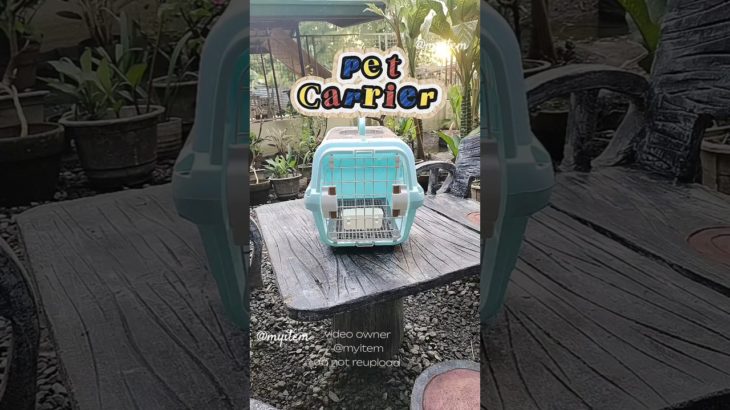 Spacious & Comfy Pet Carrier for Happy Furbabies