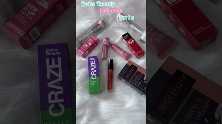 Swiss Beauty Collection Part 2|| Paramita Dutta || #minivlog #youtubeshorts #products #makeup #vlog