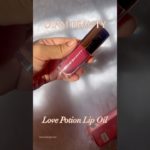 Unboxing Diam Beauty Love Potion Lip Oil Funfetti #lipgloss #liptint #makeup #swatches #asmr #tint