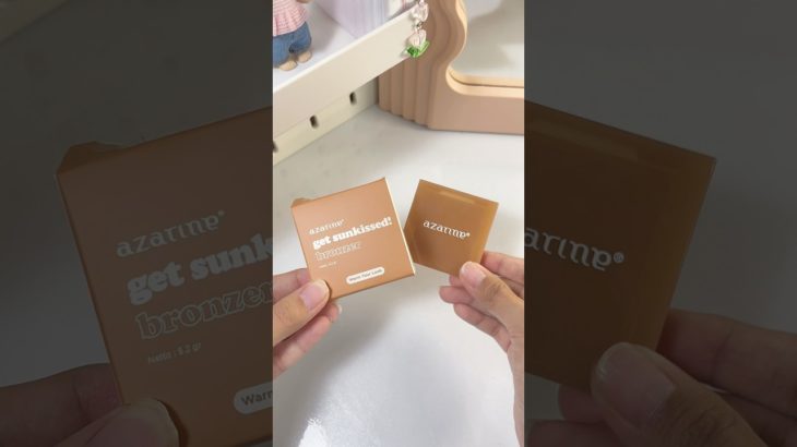 bronzer murce, buttery texture & gampang diblend 🎀 #azarine #bronzer #beauty #makeup #racunshopee