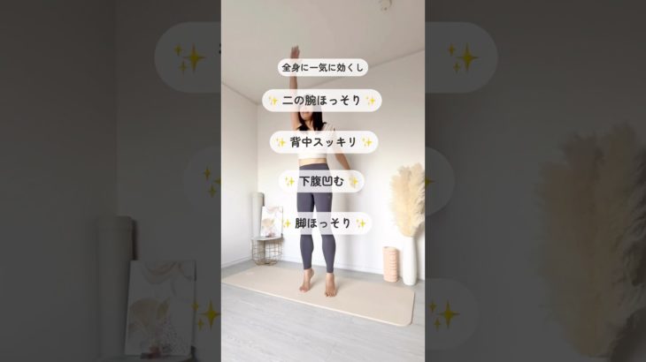 効率よく全身痩せ　#ダイエット #ボディーメイク #産後ダイエット #ママダイエット #宅トレ #痩せる #痩せたい #スッキリボディ #ヘルシーボディ #メリハリボディ #全身痩せ #脂肪燃焼