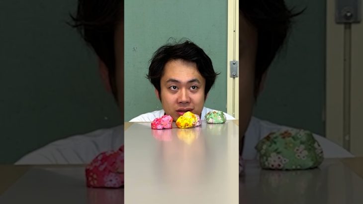 お手玉を顔に当てたら負けチキンレース‼️