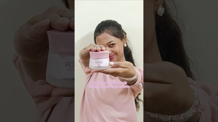 #Ad Ponds bright beauty light crème| Arya Ramesan