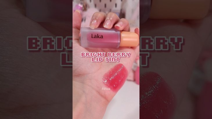 Bright berry lips 🍓✨️ #kbeauty #lipcombo #koreanmakeup #メイク #美容 #koreanbeauty #laka #liptint #올리브영