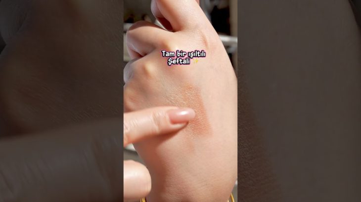 Erzes Beauty Allıklarını Deniyorum✨ #erzesbeauty #erzeslustallık #erzestrustallık #ışıltılıallık