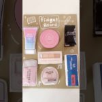 Fidget BoardスクールメイクフィジェットボードCosmetic ASMR#fidget #asmr #cosmetics #schoolmakeup #aesthetic