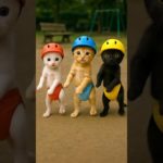 Helmet diaper cat dancing #猫ダンス #ペットダンス #ねこ #catdance #petdance