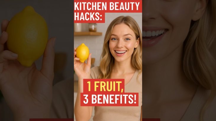 Kitchen Beauty Hacks Using Fruit 🍊