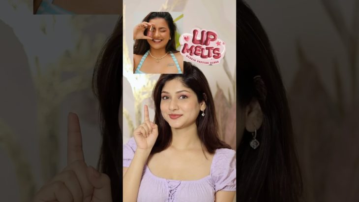 ⁠Mrucha Beauty Lip Melts Swatches💋@Mrunalpanchal #shorts #lipgloss #swatches #makeup
