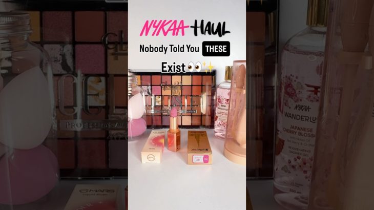 Nobody Told You THESE Nykaa Beauty Finds 👀✨ | Must-Have Makeup Haul 2025 💄