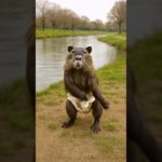 Nutria Diaper Dance #ヌートリア #ペットダンス #nutria #petdance