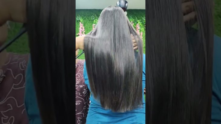 SS Beauty Parlour & Makeup Studio #hairstraightening #youtube#foryou #foryoupage #viralvideo