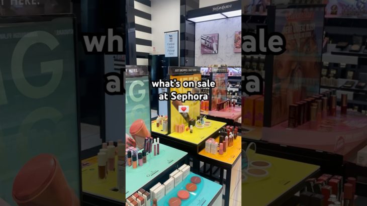 Sephora sale items #sephora #shopwithme #shorts #makeup #beauty #beautyreview #sephorahaul #skincare
