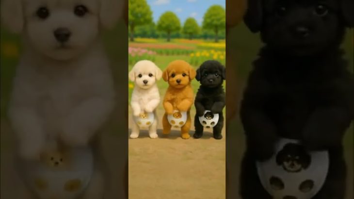 Toy poodle diaper dance #トイプードル #犬ダンス #ペットダンス #Toypoodle #dogdance