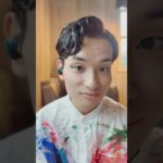 ワンポイントフェイスメイク✨#makeup #facepaint #eyemakeup