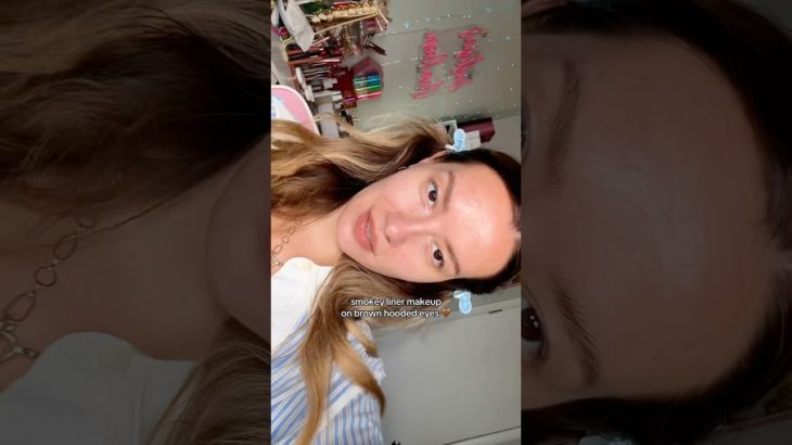 this makeup never fails my hooded eyes #makeup