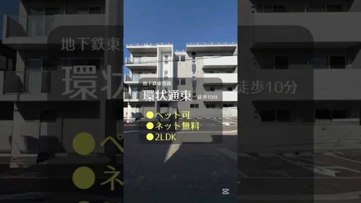 ペットと暮らせて徒歩圏内にスタバがあるマンション🐕❤️☕️